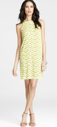 Ann Taylor's Stylish Forms Print Sheath Dress