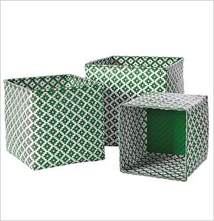 Cabana Bins from Serena & Lily