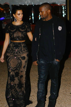 Kim Kardashian shacking up with Kanye West and hates Indian food