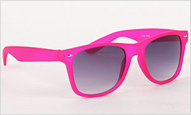 With Love from California Rubber Sunglasses
