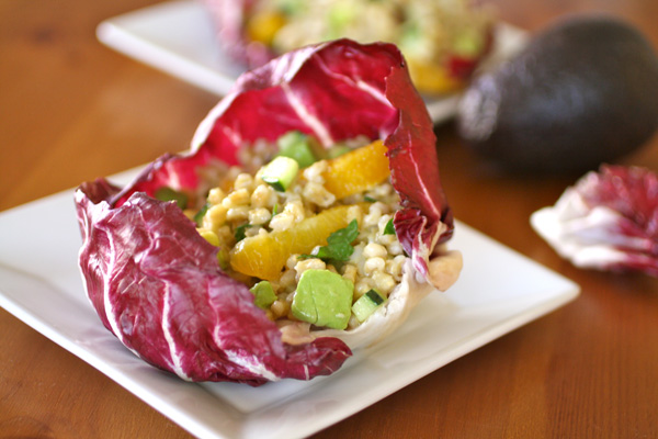 Meatless Monday: Barley salad with Champagne-orange vinaigrette
