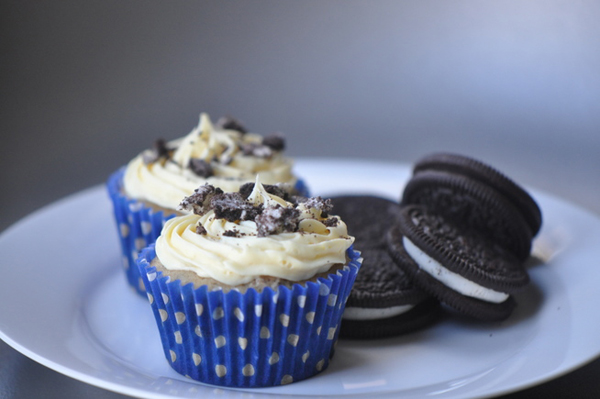 Cookies and cream cupcakes