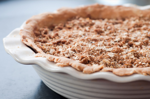 Pear crumble