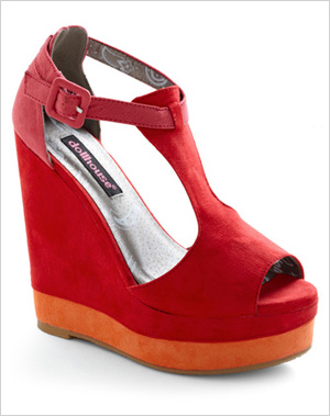 Rock Around the Colorblock Wedge Sandal