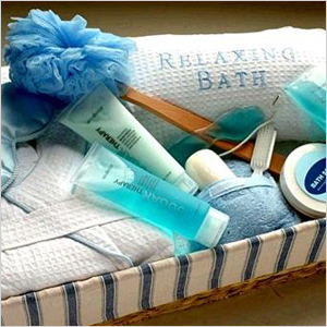 Relaxing bath gift set