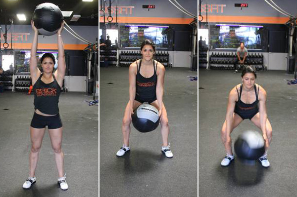 Medicine ball slam
