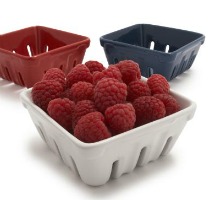 ceramic berry basket