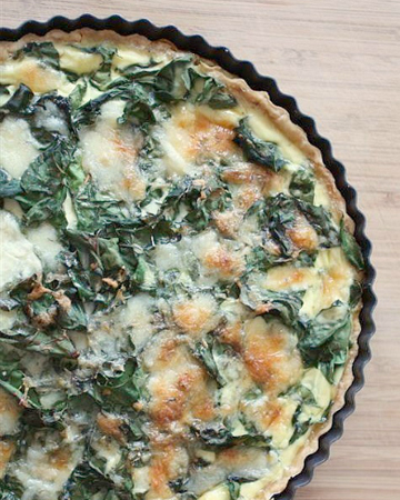 Time to use up those delicate spring greens!