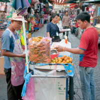 Eat street food – lots of it
