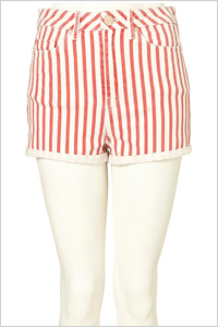 Stripped shorts (Top Shop, $64)