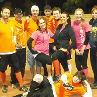 SheKnows softball team