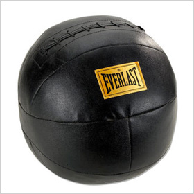 Everlast 9lb Leather Medicine Ball