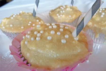 Chocolate malt cupcakes
