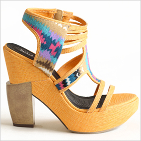 Out of Town Platform Heels, $72.00 at threadsence.com