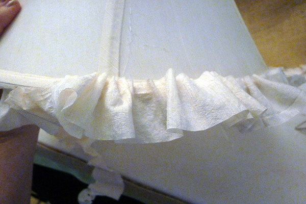 Ruffled bottom