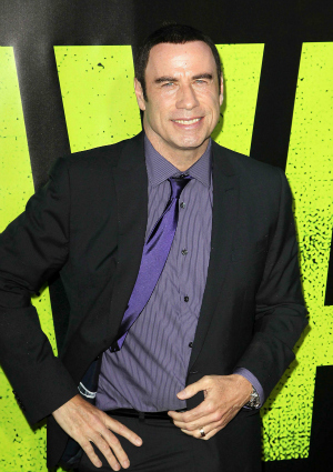 Actor John Travolta Attends Savages Premiere