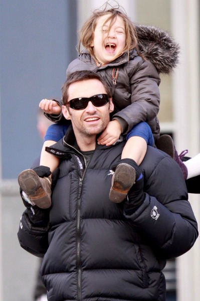 Hugh Jackman with Daughter Ava