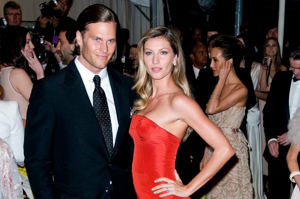 Tom Brady and Gisele Bundchen at Metropolitan Museum of Art in NYC