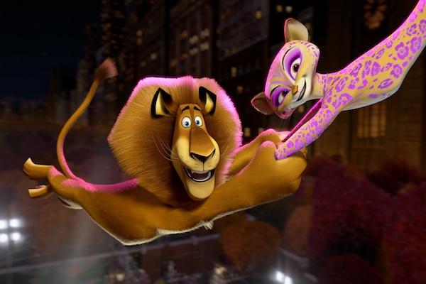 Madagascar 3 lion trapeze