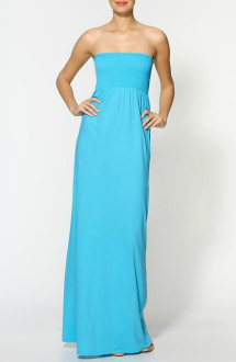 Smocked maxi
