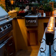 outdoor kitchen