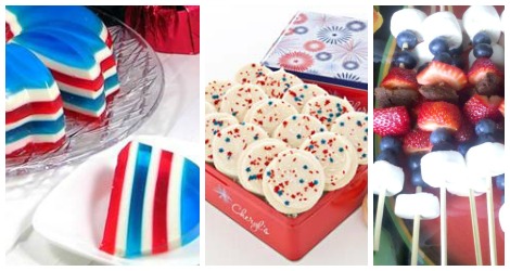 red white blue foods bottom desserts