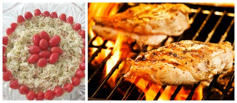 red white blue foods collage top