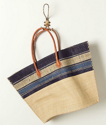 straw tote bag