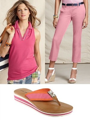pretty in pink outfit