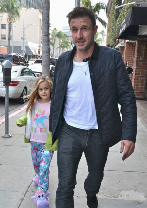 David Arquette and daughter Coco