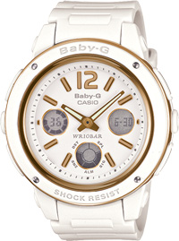 baby g white watch