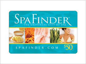 SpaFinder.com gift card