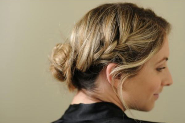 this beautiful braided bun tutorial on Pinterest , too. This hairstyle ...