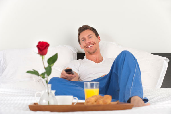 Breakfast in bed - Father's Day