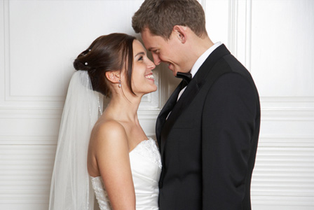 Bride and groom