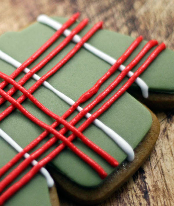 icing stripes