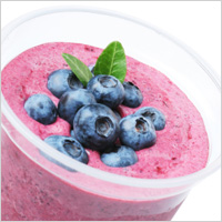 Brooke Burke's berry smoothie