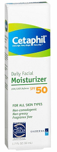 Cetaphil UVA/UVB Defense Daily Facial Moisturizer SPF 50