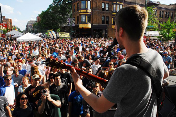 outdoor music festival