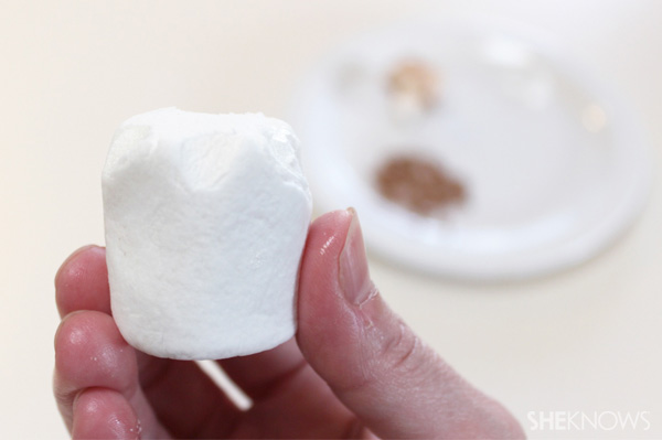 Candy kekbabs -- Cut marshmallow