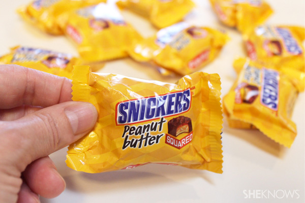 Candy kekbabs -- Snickers