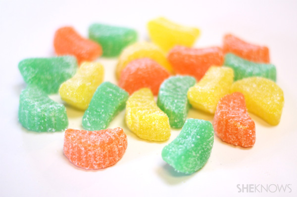 Candy kekbabs -- unwrap candies