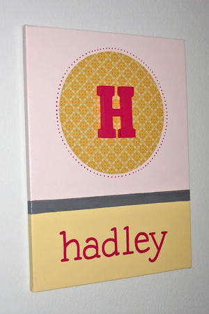 Monogram sign