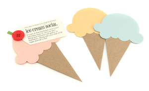 Etsy ice cream cone die cuts