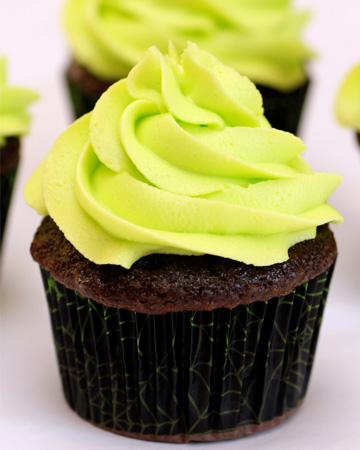 Glow in the dark cupcakes