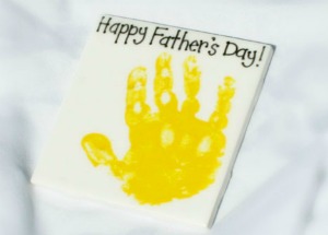 Handprint craft for Father's Day