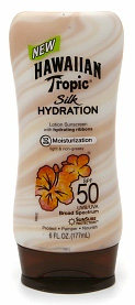 Hawaiian Tropic’s Silk Hydration SPF 50 