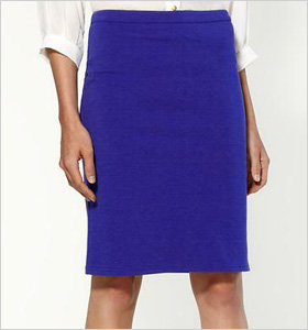 sleek pencil skirt 