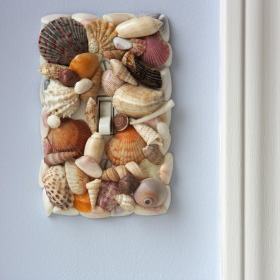 Seashell switchplate