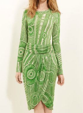 margarita green dress